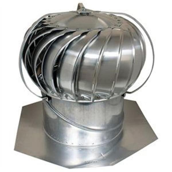 Air-Vent Air Vent 259025 12 in. Mill Externally Braced Aluminum Turbine 259025 - main